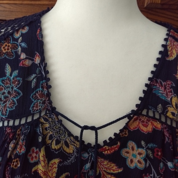 Bo Ho Peasant Blouse - Picture 5 of 7